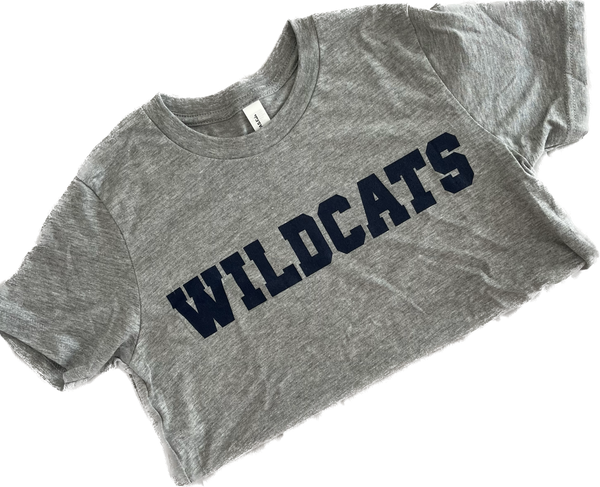 Wildcats Font Logo T-shirt
